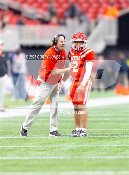 Thumbnail 2 in Bowdon vs Lincoln County (GHSA 1A Div.II Championship) photogallery.