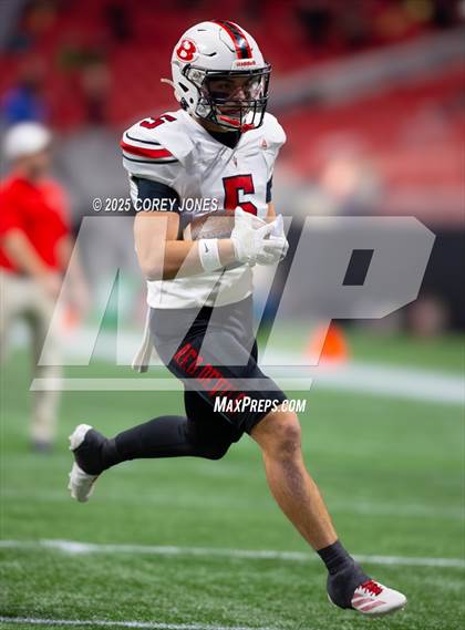 Thumbnail 1 in Bowdon vs Lincoln County (GHSA 1A Div.II Championship) photogallery.