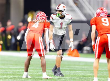 Thumbnail 2 in Bowdon vs Lincoln County (GHSA 1A Div.II Championship) photogallery.