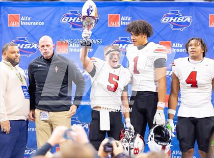 Thumbnail 3 in Bowdon vs Lincoln County (GHSA 1A Div.II Championship) photogallery.
