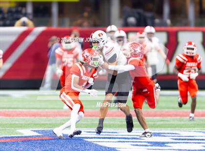 Thumbnail 3 in Bowdon vs Lincoln County (GHSA 1A Div.II Championship) photogallery.