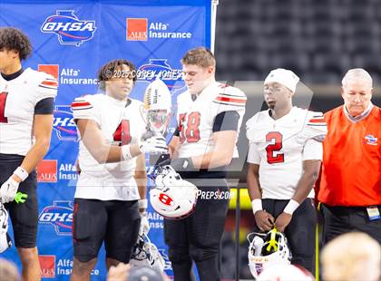 Thumbnail 2 in Bowdon vs Lincoln County (GHSA 1A Div.II Championship) photogallery.