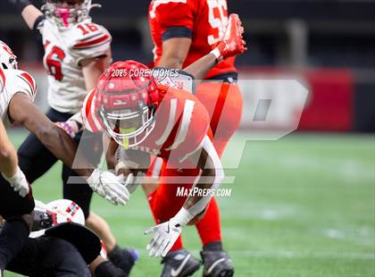 Thumbnail 3 in Bowdon vs Lincoln County (GHSA 1A Div.II Championship) photogallery.