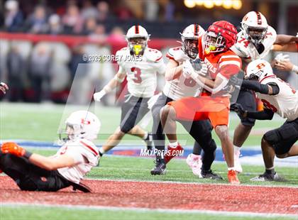 Thumbnail 2 in Bowdon vs Lincoln County (GHSA 1A Div.II Championship) photogallery.