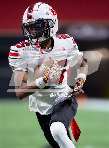 Thumbnail 3 in Bowdon vs Lincoln County (GHSA 1A Div.II Championship) photogallery.