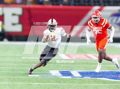 Thumbnail 1 in Bowdon vs Lincoln County (GHSA 1A Div.II Championship) photogallery.