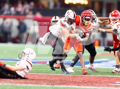 Thumbnail 3 in Bowdon vs Lincoln County (GHSA 1A Div.II Championship) photogallery.