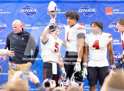 Thumbnail 1 in Bowdon vs Lincoln County (GHSA 1A Div.II Championship) photogallery.