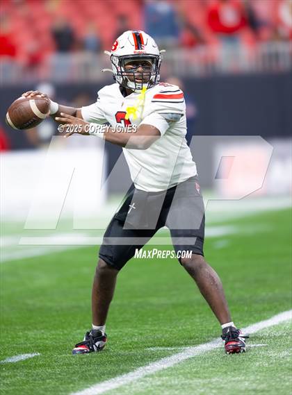 Thumbnail 1 in Bowdon vs Lincoln County (GHSA 1A Div.II Championship) photogallery.