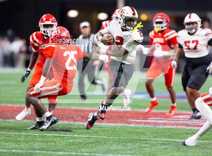 Thumbnail 2 in Bowdon vs Lincoln County (GHSA 1A Div.II Championship) photogallery.