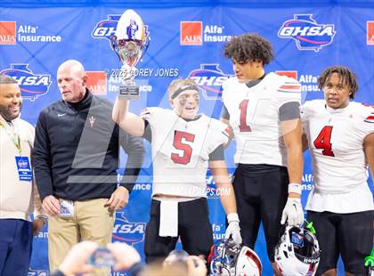 Thumbnail 2 in Bowdon vs Lincoln County (GHSA 1A Div.II Championship) photogallery.