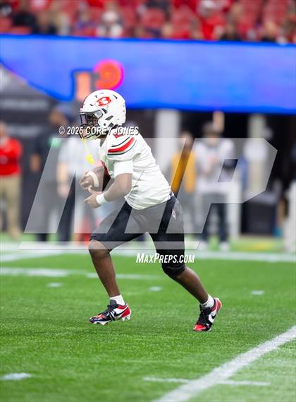 Thumbnail 3 in Bowdon vs Lincoln County (GHSA 1A Div.II Championship) photogallery.