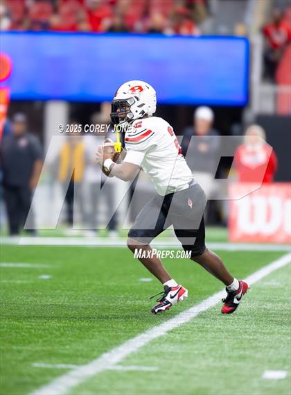 Thumbnail 2 in Bowdon vs Lincoln County (GHSA 1A Div.II Championship) photogallery.