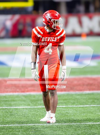 Thumbnail 2 in Bowdon vs Lincoln County (GHSA 1A Div.II Championship) photogallery.