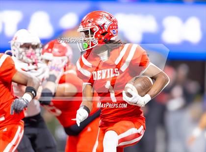 Thumbnail 2 in Bowdon vs Lincoln County (GHSA 1A Div.II Championship) photogallery.