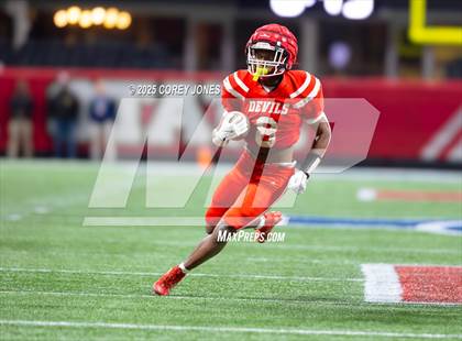 Thumbnail 3 in Bowdon vs Lincoln County (GHSA 1A Div.II Championship) photogallery.
