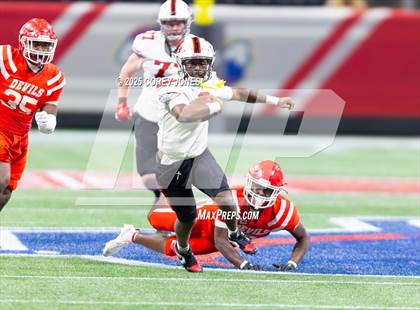Thumbnail 1 in Bowdon vs Lincoln County (GHSA 1A Div.II Championship) photogallery.