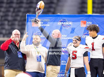 Thumbnail 1 in Bowdon vs Lincoln County (GHSA 1A Div.II Championship) photogallery.