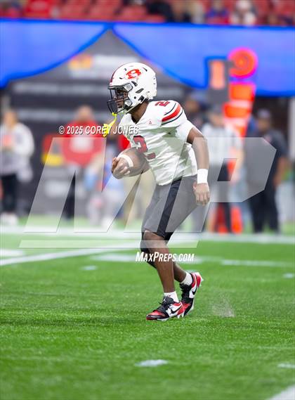 Thumbnail 1 in Bowdon vs Lincoln County (GHSA 1A Div.II Championship) photogallery.