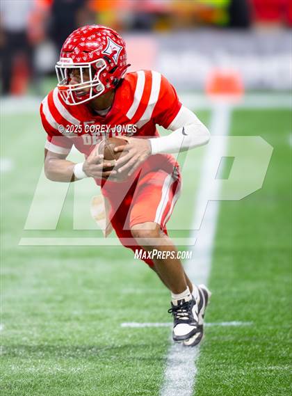 Thumbnail 2 in Bowdon vs Lincoln County (GHSA 1A Div.II Championship) photogallery.