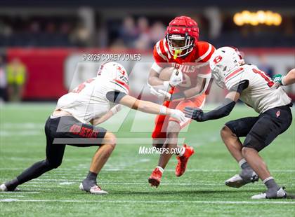 Thumbnail 1 in Bowdon vs Lincoln County (GHSA 1A Div.II Championship) photogallery.