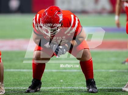 Thumbnail 1 in Bowdon vs Lincoln County (GHSA 1A Div.II Championship) photogallery.