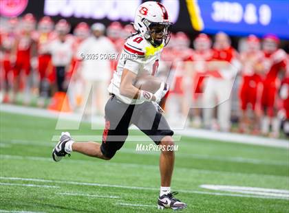 Thumbnail 1 in Bowdon vs Lincoln County (GHSA 1A Div.II Championship) photogallery.