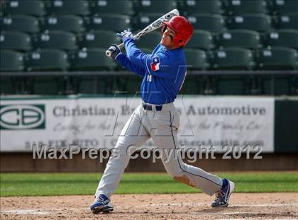 Thumbnail 1 in Smithson Valley vs. Leander (Rock Hardball Classic) photogallery.