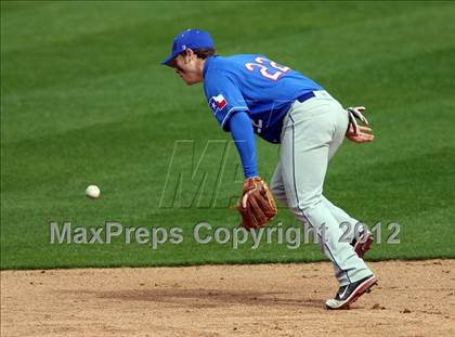 Thumbnail 2 in Smithson Valley vs. Leander (Rock Hardball Classic) photogallery.