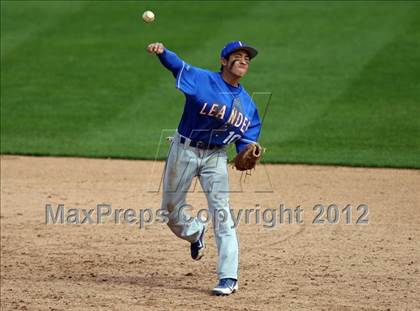 Thumbnail 3 in Smithson Valley vs. Leander (Rock Hardball Classic) photogallery.