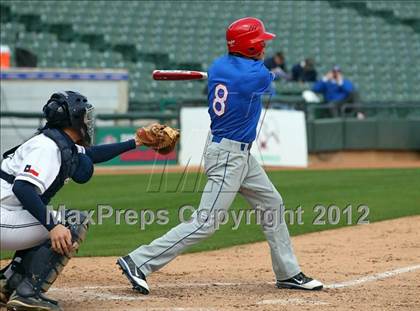 Thumbnail 1 in Smithson Valley vs. Leander (Rock Hardball Classic) photogallery.