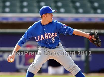 Thumbnail 2 in Smithson Valley vs. Leander (Rock Hardball Classic) photogallery.