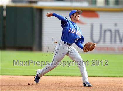 Thumbnail 1 in Smithson Valley vs. Leander (Rock Hardball Classic) photogallery.