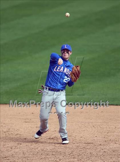Thumbnail 1 in Smithson Valley vs. Leander (Rock Hardball Classic) photogallery.