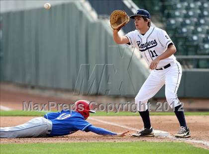 Thumbnail 2 in Smithson Valley vs. Leander (Rock Hardball Classic) photogallery.