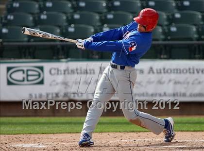 Thumbnail 2 in Smithson Valley vs. Leander (Rock Hardball Classic) photogallery.