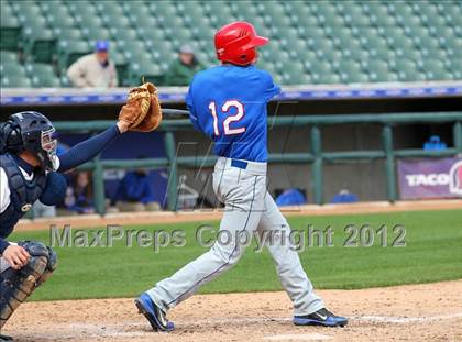 Thumbnail 3 in Smithson Valley vs. Leander (Rock Hardball Classic) photogallery.