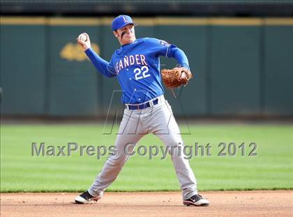 Thumbnail 2 in Smithson Valley vs. Leander (Rock Hardball Classic) photogallery.