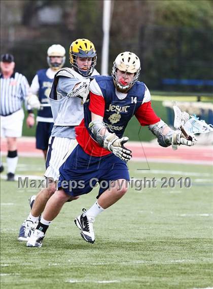 Thumbnail 1 in Dallas Jesuit vs St. Mark's photogallery.