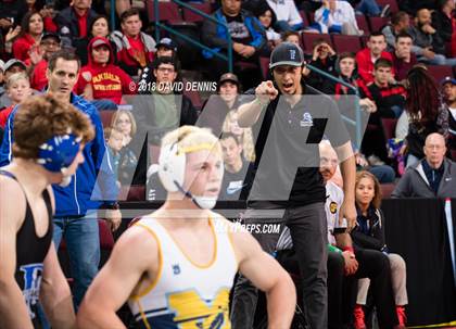 Thumbnail 1 in CIF State Boys Wrestling Championships (Semifinals) photogallery.