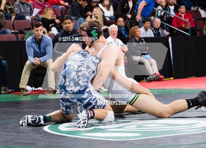 Thumbnail 3 in CIF State Boys Wrestling Championships (Semifinals) photogallery.