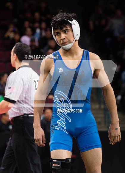 Thumbnail 2 in CIF State Boys Wrestling Championships (Semifinals) photogallery.