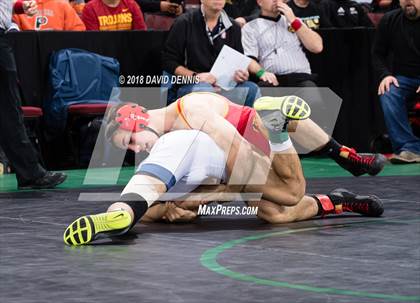 Thumbnail 3 in CIF State Boys Wrestling Championships (Semifinals) photogallery.