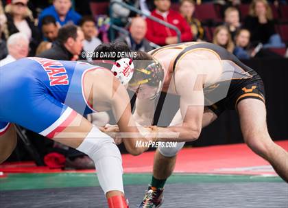 Thumbnail 1 in CIF State Boys Wrestling Championships (Semifinals) photogallery.