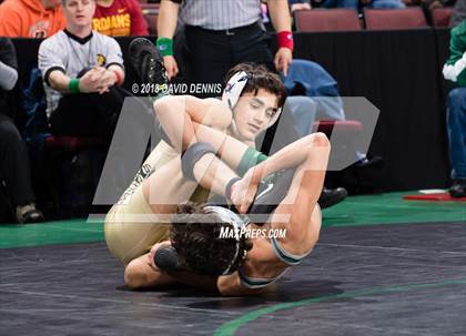 Thumbnail 1 in CIF State Boys Wrestling Championships (Semifinals) photogallery.