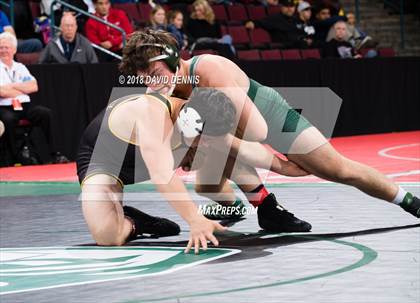 Thumbnail 1 in CIF State Boys Wrestling Championships (Semifinals) photogallery.