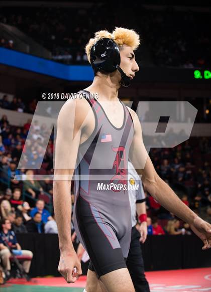 Thumbnail 3 in CIF State Boys Wrestling Championships (Semifinals) photogallery.