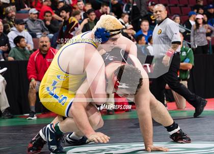 Thumbnail 1 in CIF State Boys Wrestling Championships (Semifinals) photogallery.