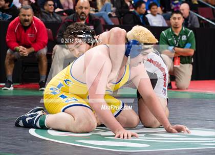 Thumbnail 2 in CIF State Boys Wrestling Championships (Semifinals) photogallery.