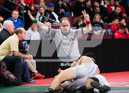 Thumbnail 1 in CIF State Boys Wrestling Championships (Semifinals) photogallery.